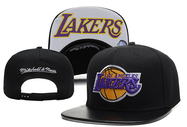 NBA Los Angeles Lakers MN Snapback Hat #83